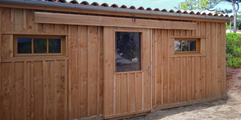 Entreprise menuiserie Oléron, abri habitable en bois