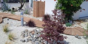 Entreprise menuiserie Oléron, allée en bois, menuiserie terrasses Oléron