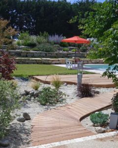 Entreprise menuiserie Oléron, allée en bois